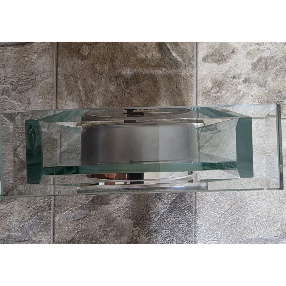Howard‎ Miller 645-643 Cooper Glass Tabletop Clock